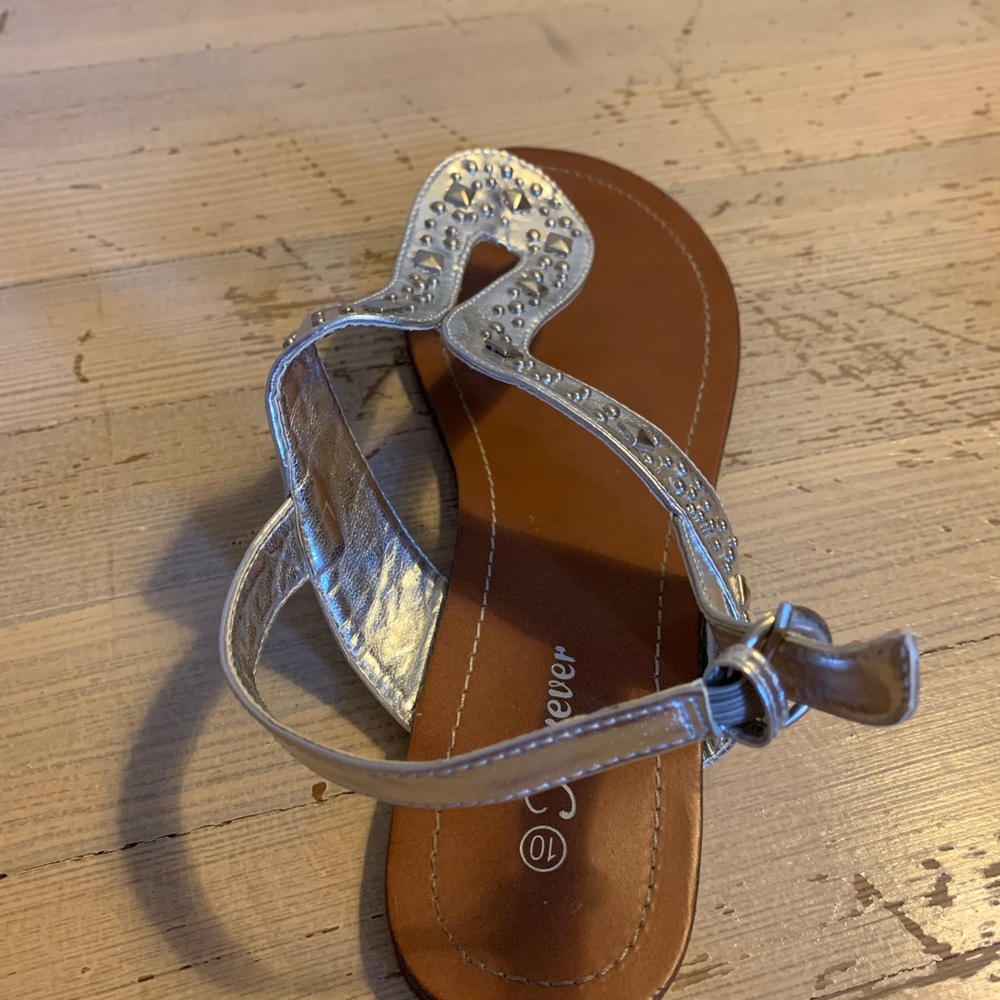 Silver Sandals - Picture 2 of 3